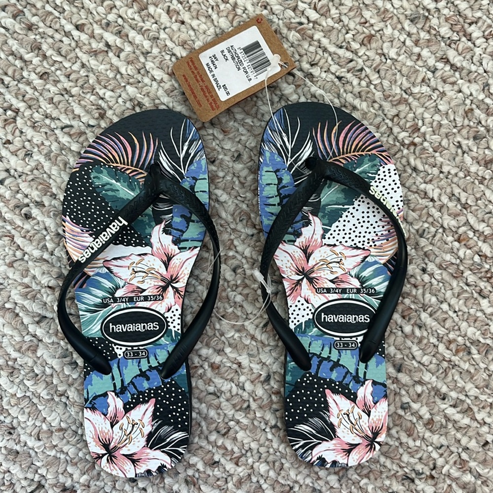 Girls Havaianas size 33-34 (3/4)